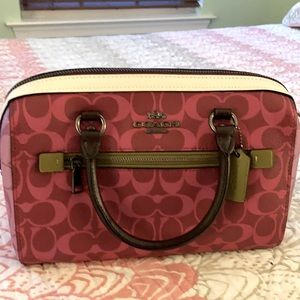 COACH Cute & colorful Coach satchel